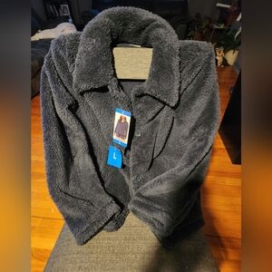 Cozy Black Fleece Jacket